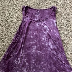 Purple, Large, American Eagle Tank